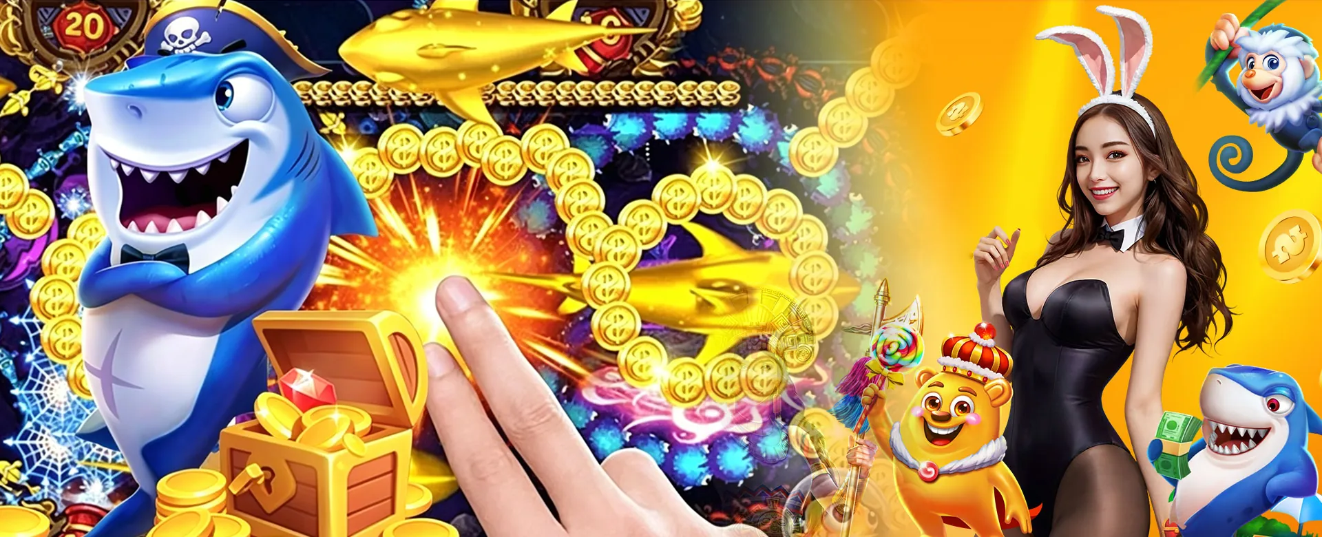 lodi646 Partners Program: A golden handshake representing a successful collaboration in online gaming.